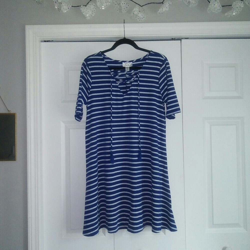 Striped Swing Dress